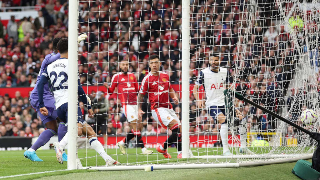 Johnson kicks off Spurs' party. Photo: tottenhamhotspur.com