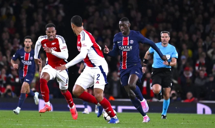 PSG was completely outclassed by Arsenal.