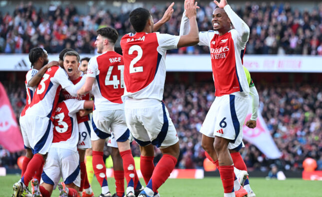 Arsenal just beat Leicester - Photo: AFC