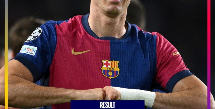 Barca had their first win in the Champions League this season. Photo: UEFA