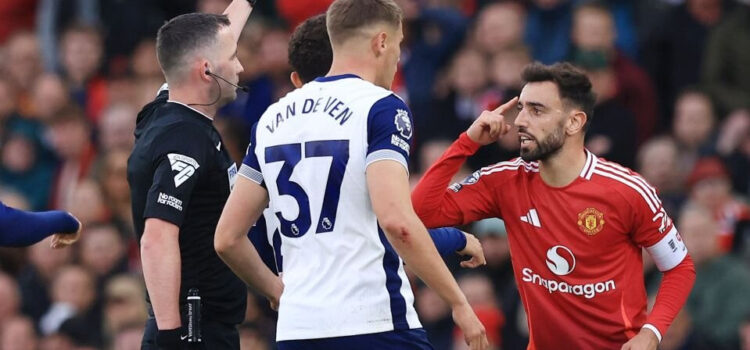 Premier League makes final decision on Bruno Fernandes red card