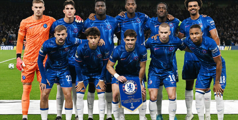 Chelsea's starting lineup - Photo: CFC